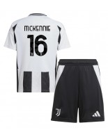 Juventus Weston McKennie #16 Kotipaita Lasten 2024-25 Lyhythihainen (+ shortsit)